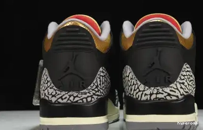 Hyperoad Gold” 3 Air “Black Jordan 0508
